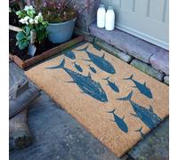 Artsy Doormats Fish Coir Doormat (90 X 60Cm)