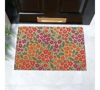 Artsy Doormats Floral Pattern Doormat (60 X 40Cm)