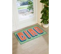 Artsy Doormats Green Ciao Doormat (90 X 60Cm)