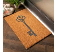 Artsy Doormats Grey Elegantly Simple Key Doormat
