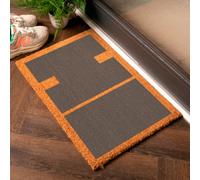Artsy Doormats Grey Large Lettered Hi Doormat