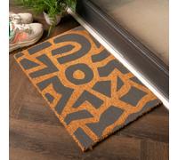 Artsy Doormats Grey Random Big Shapes Doormat
