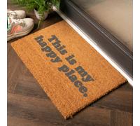 Artsy Doormats Grey This Is My Happy Place Doormat