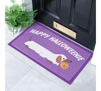 Artsy Doormats Happy Halloweenie Indoor Outdoor Doormat (70 X 40Cm)