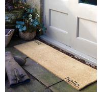 Artsy Doormats Hello Bye Coir Doormat (120 X 40Cm)
