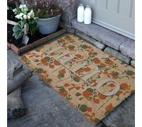 Artsy Doormats Hello Floral Coir Doormat (90 X 60Cm)