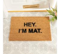 Artsy Doormats Hey I'm Mat Doormat - Regular 60X40Cm