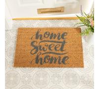 Artsy Doormats Home Sweet Home Grey Doormat - Regular 60X40Cm