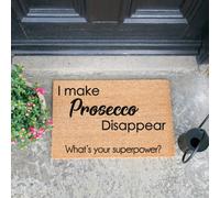 Artsy Doormats I Make Prosecco Disappear, What's Your Superpower Doormat
