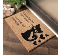 Artsy Doormats It's Really The Cats House, I Just Pay The Mortgage Doormat