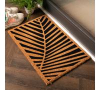 Artsy Doormats Large Palm Leaf Pattern Doormat