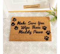 Artsy Doormats Make Sure You Wipe Those Muddy Paws Doormat