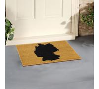 Artsy Doormats Map Of Germany Doormat (60 X 40Cm)