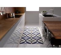 Artsy Doormats Maroc Blue Vinyl Floor Mat 72X100Cm