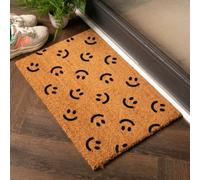 Artsy Doormats Muli Smiley Faces Pattern Doormat