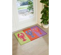 Artsy Doormats Multi Lobster Doormat (90 X 60Cm)