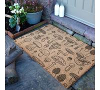 Artsy Doormats Mushrooms Large Doormat (90 X 60Cm)