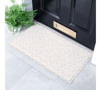 Artsy Doormats Neutral Leaf Indoor Outdoor Doormat (70 X 40Cm)