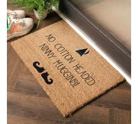 Artsy Doormats No Cotton Headed Ninny Muggins Doormat