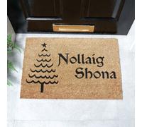 Artsy Doormats Nollaig Shona (Happy Christmas) Coir Doormat