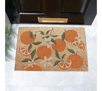 Artsy Doormats Orange Pattern Doormat (60 X 40Cm)