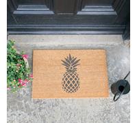 Artsy Doormats Pineapple Grey Doormat - Regular 60X40Cm