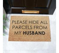 Artsy Doormats Please Hide All Parcels From My Husband Doormat