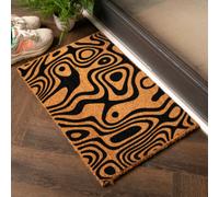 Artsy Doormats Random Arty Paint Swirls Doormat