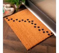 Artsy Doormats Repeat Paw Prints Pattern Doormat