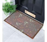 Artsy Doormats Sketch Autumn Leaves Indoor Outdoor Doormat (70 X 40Cm)