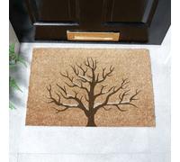 Artsy Doormats Snowy Tree Coir Doormat (60 X 40Cm)