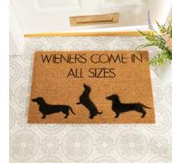 Artsy Doormats Weiners Come In All Sizes Doormat