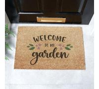 Artsy Doormats Welcome To My Garden Doormat (60 X 40Cm)