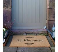 Artsy Doormats Willkommen Doormat (90 X 60Cm)