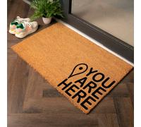 Artsy Doormats You Are Here Country Size Coir Doormat