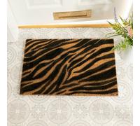 Artsy Doormats Zebra Print Doormat - Regular 60X40Cm
