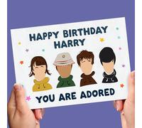 Artsy Gift Co - Stones roses Inspired Birthday Card - Funny Birthday card for Brother, him, her - Humorous Birthday, Music Birthday card Cards - Made in UK