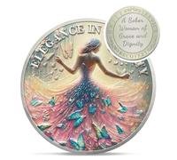 Artsy Grace Women Sobriety Coin - Recovery Butterfly AA Coins - Sister Power Addiction NA AA Chips and Medallions - Celebrate Living Clean Narcotics Alcoholics Anonymous Gifts for Women Men