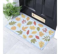 Artsy Mats Autumn Colour Leaves - Stylish Indoor & Outdoor Mat - Non Slip, Weatherproof, Washable Dirt Trapper 40x70 cm