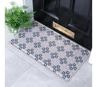 Artsy Mats Beige Mosaic Pattern Indoor & Outdoor Doormat - Incredibly Durable & Weatherproof Doormats - Washable Non Slip Mat, (70x40cm)