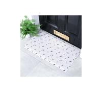 Artsy Mats Birds Doormat (70 x 40cm) in White | Size: 40 cm x 70 cm Artsy Mats White 40 cm x 70 cm