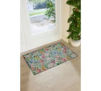 Artsy Mats Bold Floral Indoor Outdoor Doormat (90 x 60cm) | Size: 90 cm x 60 cm Artsy Mats Multicolor 90 cm x 60 cm
