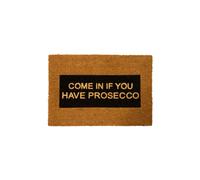 Artsy Mats Come In Glitter Doormat - Regular 60x40cm in Black | Size: 40 cm x 60 cm Artsy Mats Black 40 cm x 60 cm