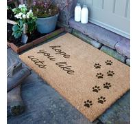 Artsy Mats - Country Like Cats Coir Doormat - Made from Tufted Coconut Fibre - Non-Slip Natural Rubber Backed Door Mats Indoor - Decorative Outdoor Mats, (90x60cm)