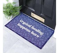 Artsy Mats Crystal Healing Pattern Indoor & Outdoor Doormat - Incredibly & Weatherproof Doormats - Washable Non Slip Mat, (70x40cm)