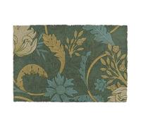 Artsy Mats Doormats with Coir Material - 60 x 40 cm - Durable Non-Slip Backing - Blue Doormat - Perfect for Scraping Dirt and Moisture at Entryways