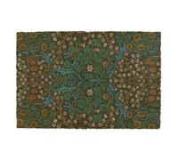 Artsy Mats Doormats with Coir Material - 60 x 40 cm - Durable Non-Slip Backing - Tulips Doormat - Perfect for Scraping Dirt and Moisture at Entryways