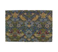 Artsy Mats Doormats with Coir Material - 90 x 60 cm - Durable Non-Slip Backing - Strawberry Thief Doormat - Perfect for Scraping Dirt and Moisture at Entryways