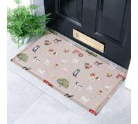 Artsy Mats Farm Life Doormat (90 x 60cm) | Size: 60 cm x 90 cm Artsy Mats Multicolor 60 cm x 90 cm