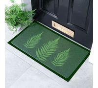 Artsy Mats Green Fern Indoor & Outdoor Doormat - 70x40cm | Size: 40 cm x 70 cm Artsy Mats Green 40 cm x 70 cm